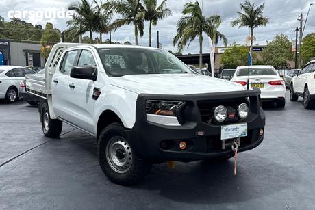 White 2018 Ford Ranger Double Cab Chassis Xl 3.2 (4X4)