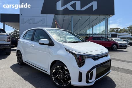 White 2025 Kia Picanto Hatchback Gt Line (Pe2)