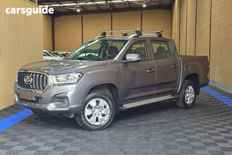 Grey 2021 LDV T60 Double Cab Utility Pro (4X4)