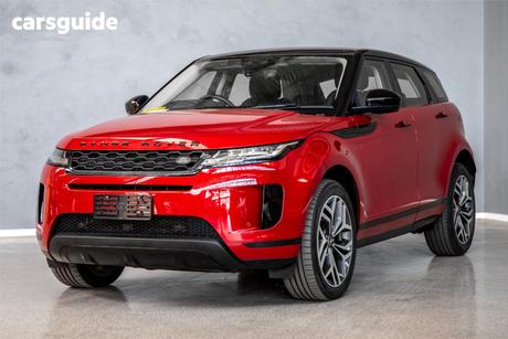 Red 2019 Land Rover Range Rover Evoque Wagon D150 S (110Kw)