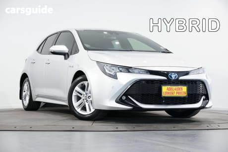 Silver 2022 Toyota Corolla Hatchback Sx Hybrid