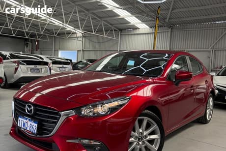 Red 2019 Mazda 3 Hatchback Sp25 (5Yr)