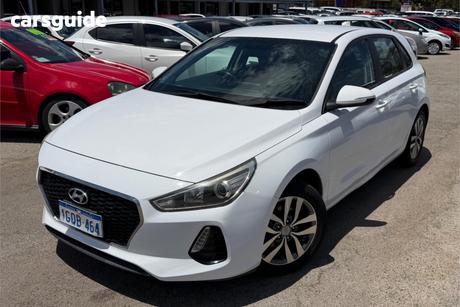 White 2018 Hyundai I30 Hatchback Active