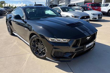 Black 2024 Ford Mustang Fastback Gt 5.0 V8