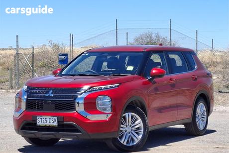 Red 2022 Mitsubishi Outlander Wagon Es 5 Seat (Awd)