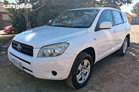 White 2006 Toyota RAV4 Wagon Cv (4X4)