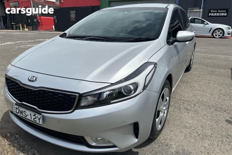 Silver 2016 Kia Cerato Hatchback S