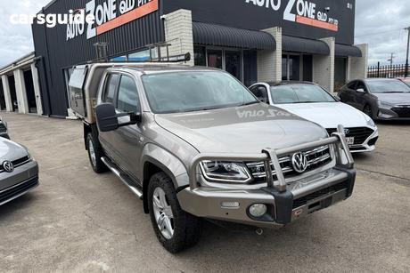 Grey 2019 Volkswagen Amarok Dual Cab Utility V6 Tdi 550 Highline