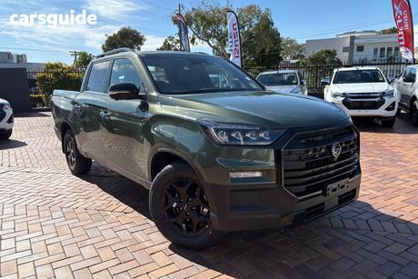 Green 2025 Kgm Musso Xlv Crew Cab Pickup Ultimate