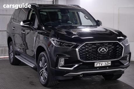 Black 2024 LDV D90 Wagon Executive (4Wd)