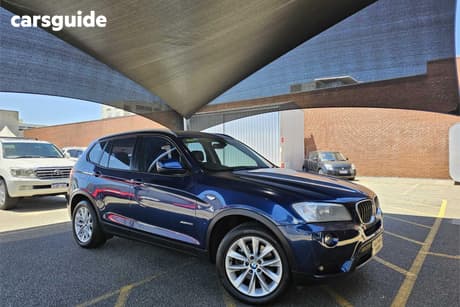 Blue 2014 BMW X3 Wagon Xdrive 20I