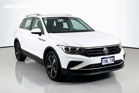 White 2023 Volkswagen Tiguan Wagon 110Tsi Life