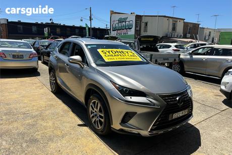 Silver 2018 Lexus NX300 Wagon Luxury (Fwd)