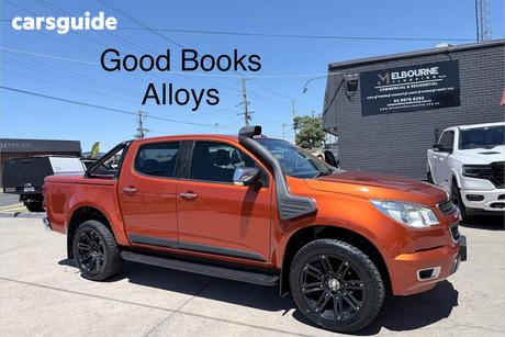 Orange 2014 Holden Colorado Crew Cab Pickup Ltz (4X4)