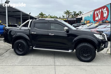 Black 2019 Nissan Navara Dual Cab Pick-up St-X (4X4)