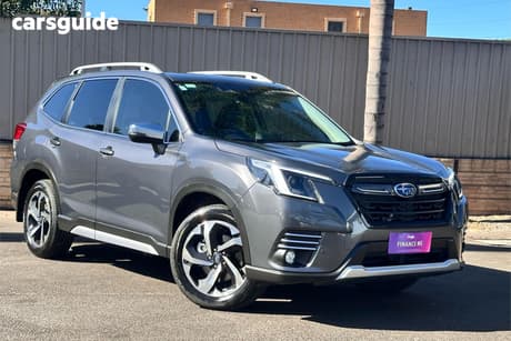 Grey 2023 Subaru Forester Wagon 2.5I-S (Awd) 50 Years Edition