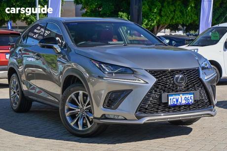 Grey 2019 Lexus NX300 Wagon F Sport (Awd)