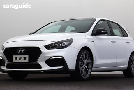 White 2023 Hyundai I30 Hatchback N Premium