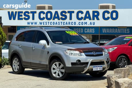 Silver 2009 Holden Captiva Wagon Lx (4X4)