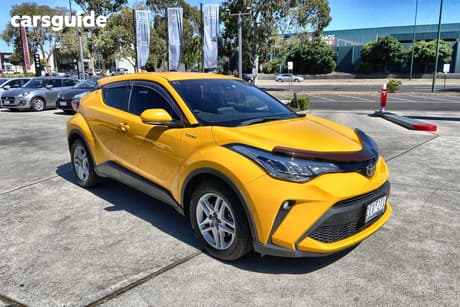 Yellow 2021 Toyota C-HR Wagon Gxl (2Wd)