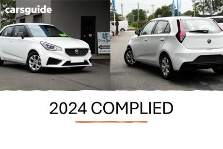 White 2023 MG MG3 Hatchback Core