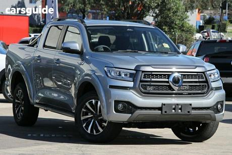 Silver 2025 GWM Cannon Dual Cab Utility Ultra (4X4)