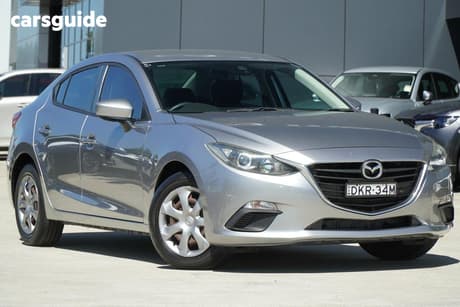 Silver 2014 Mazda 3 Sedan Neo