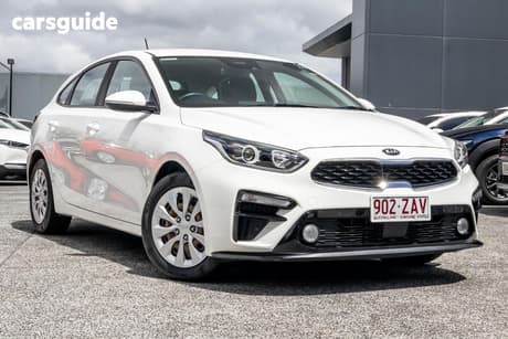 White 2019 Kia Cerato Hatchback S (Av)