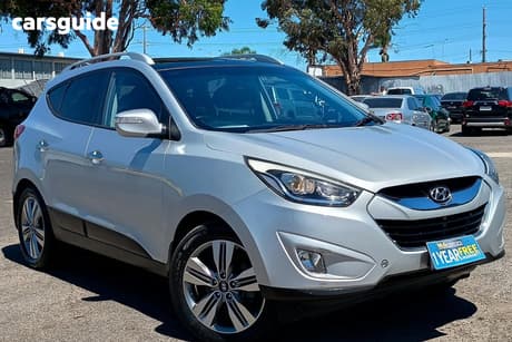 Silver 2014 Hyundai IX35 Wagon Highlander (Awd)