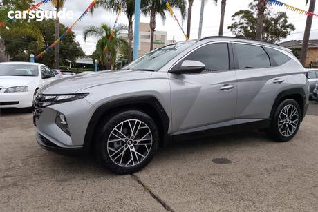 Silver 2021 Hyundai Tucson Wagon (Fwd)