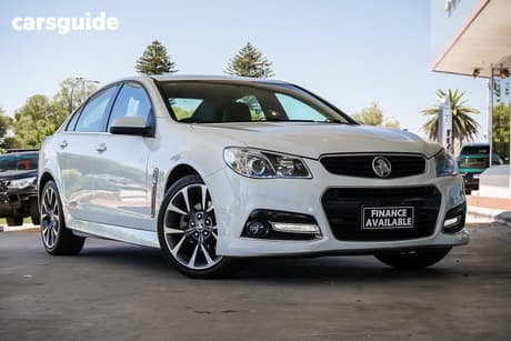 White 2015 Holden Commodore Sedan Ss-V