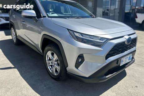Silver 2024 Toyota RAV4 Wagon Gx (2Wd) Hybrid