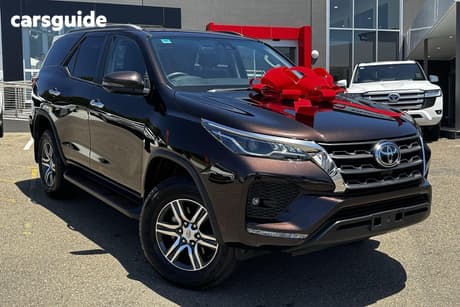 Black 2024 Toyota Fortuner Wagon Gxl