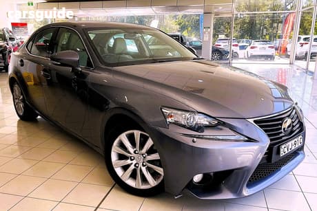 Grey 2014 Lexus IS250 Sedan Luxury