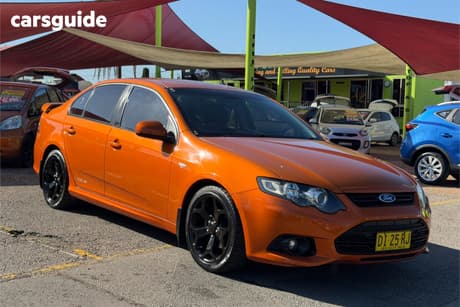 Orange 2011 Ford Falcon Sedan Xr6