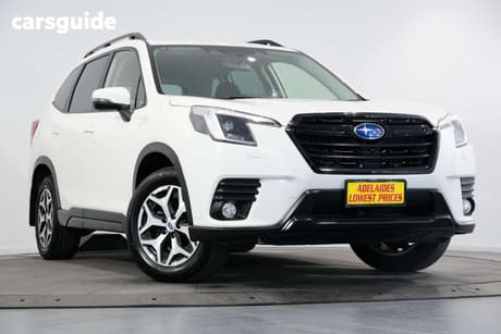 White 2022 Subaru Forester Wagon 2.5I (Awd)
