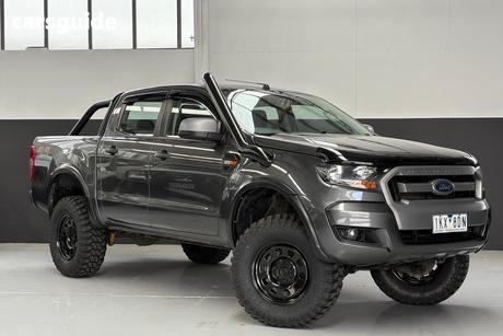 Grey 2017 Ford Ranger Dual Cab Utility Xls 3.2 (4X4)