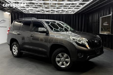 Grey 2016 Toyota Landcruiser Prado Wagon Gxl (4X4)
