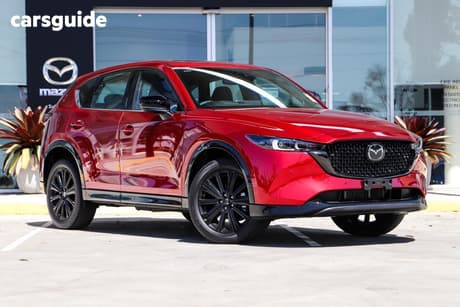 Red 2025 Mazda CX-5 Wagon G35 Gt Sp Turbo (Awd)
