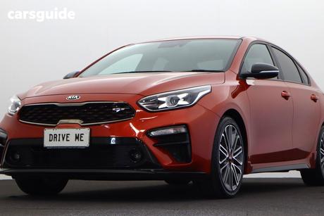 Orange 2019 Kia Cerato Sedan Gt Safety Pack