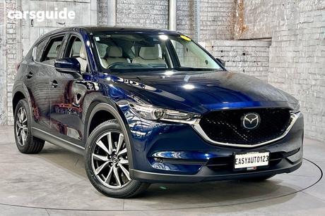Blue 2018 Mazda CX-5 Wagon Akera (4X4)