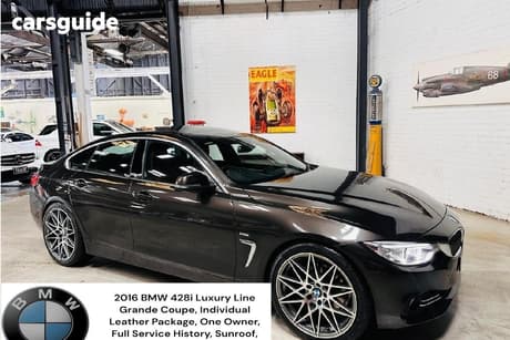 Brown 2016 BMW 428I Coupe Gran Coupe Luxury Line