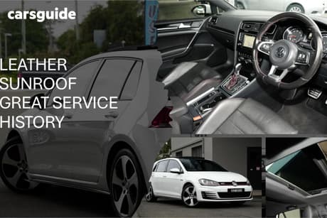 White 2015 Volkswagen Golf Hatchback Gti