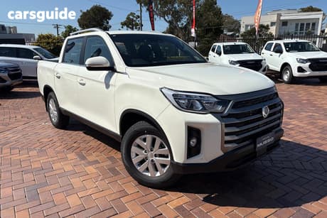 White 2025 KGM Ssangyong Musso Crew Cab Pickup Elx