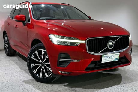Red 2023 Volvo XC60 Wagon Plus B5 Mhev
