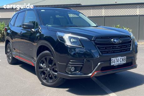 Black 2021 Subaru Forester Wagon 2.5I Sport (Awd)