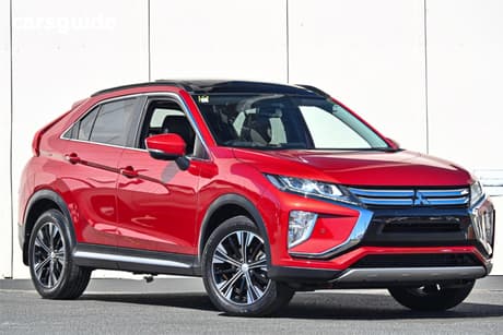 Red 2017 Mitsubishi Eclipse Cross Wagon Exceed (Awd)