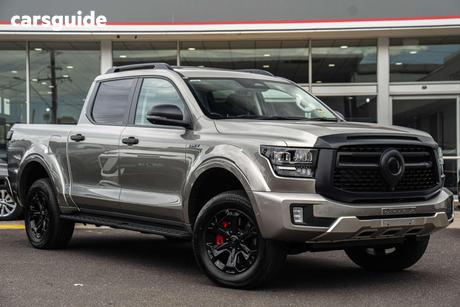 Silver 2025 GWM Cannon Alpha Dual Cab Utility Ultra Phev (4X4)