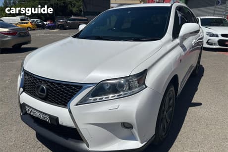 White 2012 Lexus RX350 Wagon F Sport