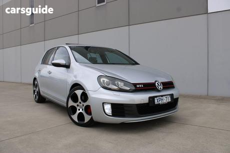 Silver 2010 Volkswagen Golf Hatchback Gti